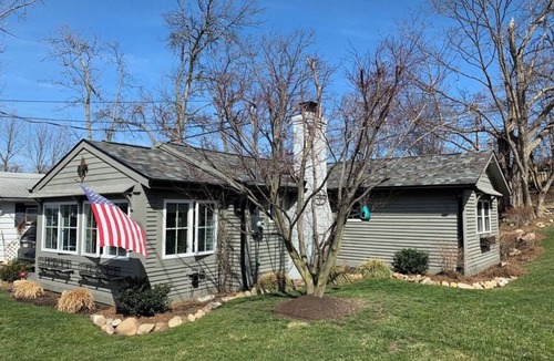 Canandaigua Cottage | Lakeview retreat with beach access. Stylish home just steps from Deep Run Beach.