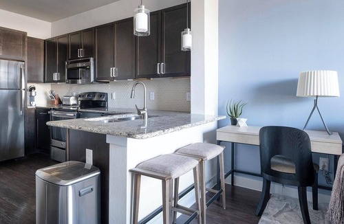 Barker Apartment | Landing | Chic 1BD, Pool, Clubhouse