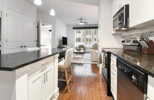 Central Business District Apartment | Landing | Chic 1BD, Rooftop Lounge, Gym