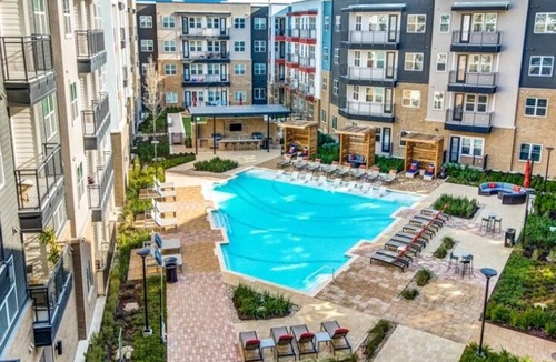 Montopolis Apartment | Landing | Chic 2BD, Courtyard, Pool