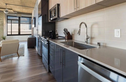 Baileys Crossroads Apartment | Landing | Chic 2BD, Game Room, Gym