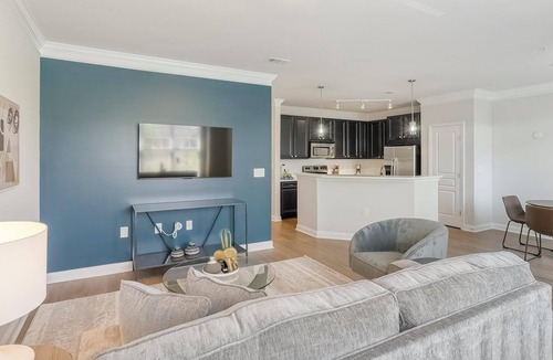 Cary Apartment | Landing | Chic 2BD, Pool, Courtyard