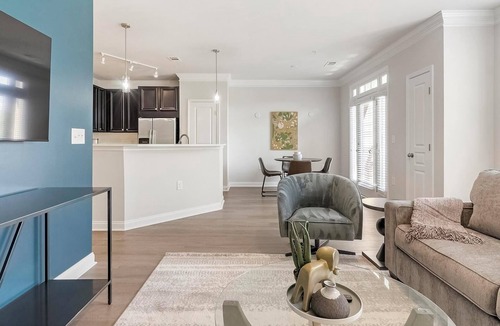 Cary Apartment | Landing | Chic 2BD, Pool, Courtyard
