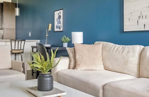 Woodland Heights Apartment | Landing | Incredible 1BD, Game Room, Yoga Studio