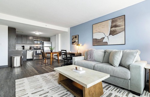 Downtown Hartford Apartment | Landing | Modern 1BD, Game Room, Gym