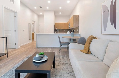 Florida Center Apartment | Landing | Modern 1BD, Pool, Yoga Studio