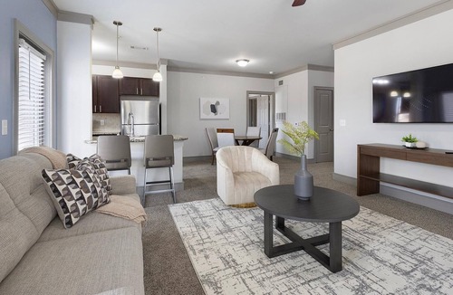 Northeast Carrollton Apartment | Landing | Modern 3BD, Clubhouse