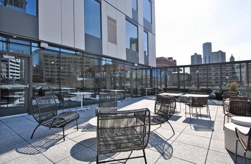 Greektown Historic District Apartment | Landing | Modern Studio, Gym, Clubhouse