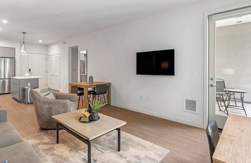 Rhodes Ranch Apartment | Landing | Spectacular 2BD, Pool, Rooftop Lounge