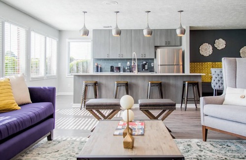 Indianapolis Apartment | Landing | Spectacular 1BD, Gym, Game Room