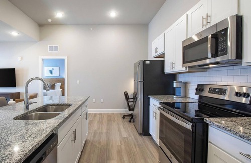 Crestview Apartment | Landing | Spectacular 2BD, Game Room, Gym