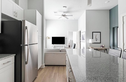 Conroe Apartment | Landing | Stunning 1BD, Game Room, Gym