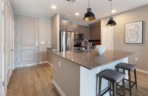 Warehouse District Apartment | Landing | Stunning 2BD, Yoga Studio, Clubhouse