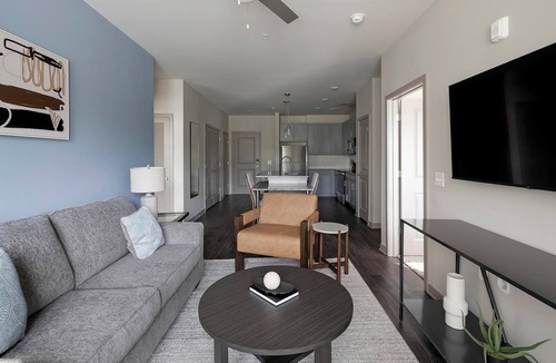 Murfreesboro Apartment | Landing | Stylish 2BD, Gym, Yoga Studio