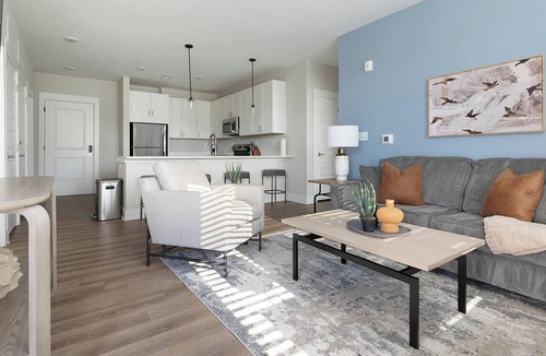 Hickory Apartment | Landing | Stylish 2BD, Clubhouse, Yoga Studio
