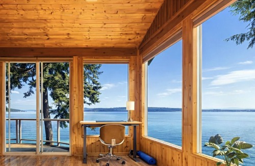 Langley House | Langley Oasis with Beach Access, Yoga Studio, and Chefs Kitchen