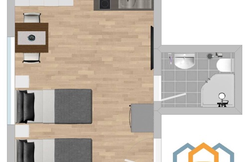 Lappersdorf Apartment | (LAP102) Smart workers rental/rental housing