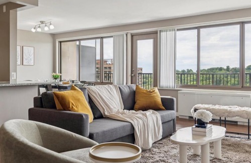 Crystal City Apartment | Large 2 Bedroom-2 bath Suite with Balcony