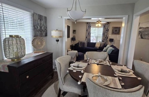 Kannapolis House | Large 3 bedroom | Downtown | Parking