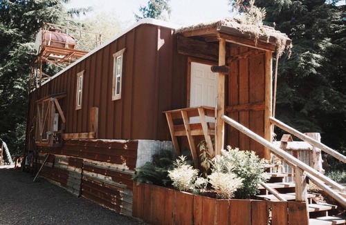 Forks RV Rental | Large and Spacious Safari Tent on a Forks Glamping Resort, Perfect for an Escape to Olympic National Park