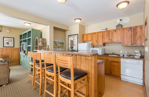 Silver Star Mountain Condo | Large balcony, walk out condo on trails - Pet friendly!