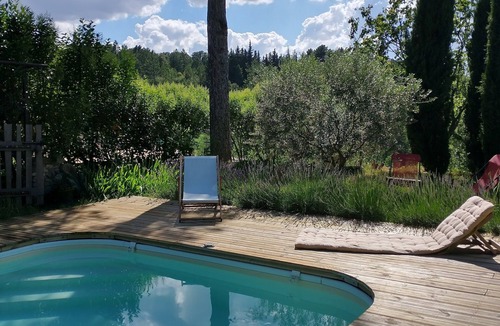 Rustrel House | Large character house with private pool, View of the hills