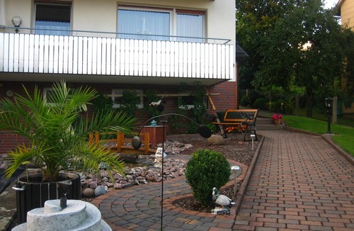 Polle Apartment | Large, comfortable, quiet 4-star apartment in the climatic health resort of Polle on the Weser cycle path