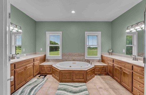 Lecompton House | Large country place on acreage with pond and plenty of room.
