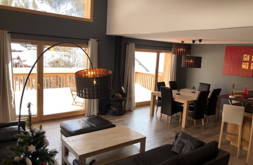 Allos Ski Chalet | LARGE DUPLEX with fireplace, ideal Family-CENTER STATION, skis with the feet :)