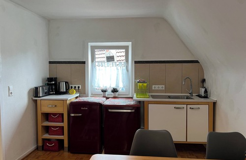 Schwaebisch Hall Apartment | Large ecological vacation apartment in old attic building with beautiful garden 3-6 persons