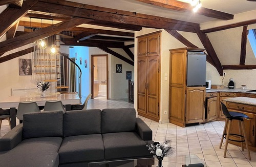 Grandvillars Apartment | Large fully-equipped apartment 3 bedrooms 3 double beds 2 bathrooms