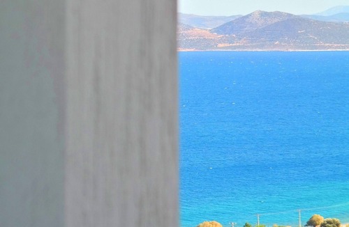 Sesi Villa | Large group villa with pool, in Attica, Marathon, Sesi beach