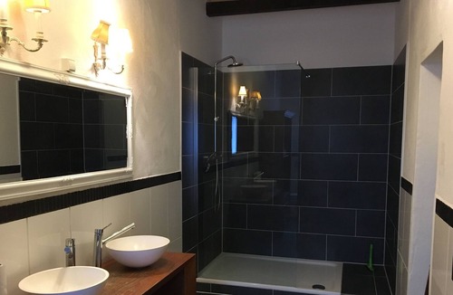 Muelheim House | Large holiday home, 4-14 people, 90sqm living / dining room. 2 fireplaces, sauna, billiards, table football