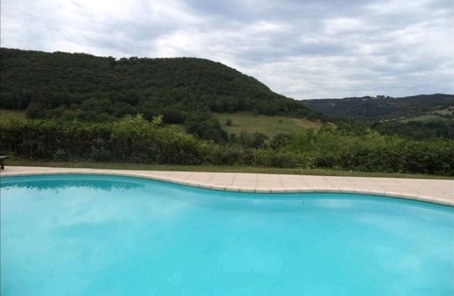 Ambeyrac House | Large house with superb views over the Lot valley with private pool
