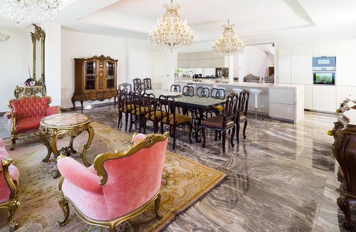 Capo d'Orlando Villa | Large luxury Sicily villa to rent on Tyrrhenian coast and near beach, pool, AC, sea views, Wi-Fi, walk to town