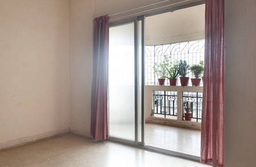 Lokhandwala Complex Apartment | Large Master Bedroom with attached Bathroom, separate kitchen, Hall