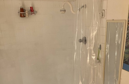 San Tomas Condo | Large master room with connected bathroom