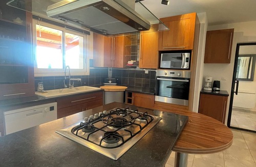 Joyeuse Apartment | Large modern gîte, Swimming pools, Wifi, Play area, enclosed gite village