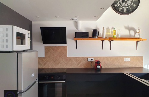Montelimar House | Large modern loft with private exterior, air conditioning and parking