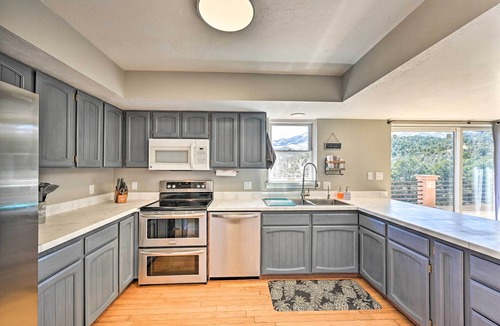 Salida House | Large Pet-Friendly Salida Ranch w/Hot Tub, Game Room & Scenic Views