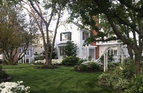Avon House | Large private property with beautiul gardens across the street from the beach