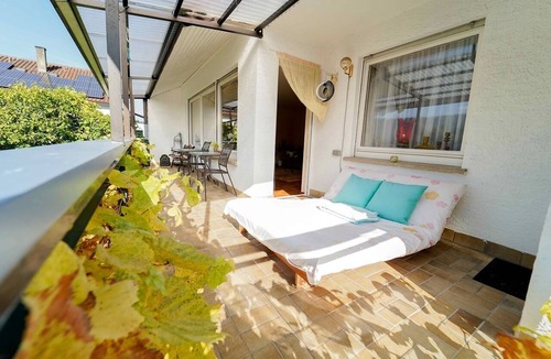Bad Urach Apartment | Large, quiet vacation apartment (approx. 70sqm) with large balcony and shared use of the garden