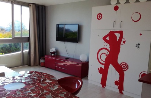 La Petite Motte Apartment | Large studio cabin 33 m2 modern and comfortable area Couchant Swimming pool 350m sea