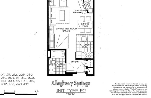 Edray Condo | Large Studio-Full Kitchen-In Village-On slopes. New Furniture & Carpet 2022