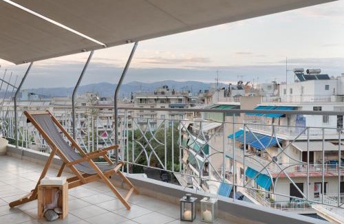 Kypseli Apartment | Large terrace studio