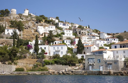 idhra House | Large traditional villa 30 meters from the sea. Stunning sea and sunset views.