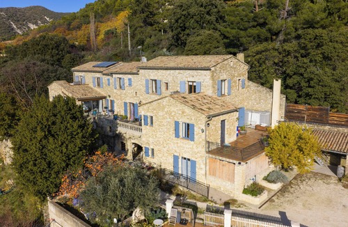 Venterol Villa | Large villa with pool and unobstructed view, spectacular sunset!