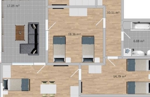 Steinberg am See House | Large workers apartment near Steinberg am See (STE100)