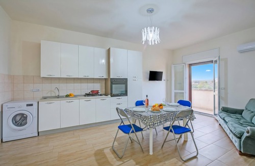 San Pietro in Bevagna Apartment | Le Bianche Apt 4 - Terrace near the Sea