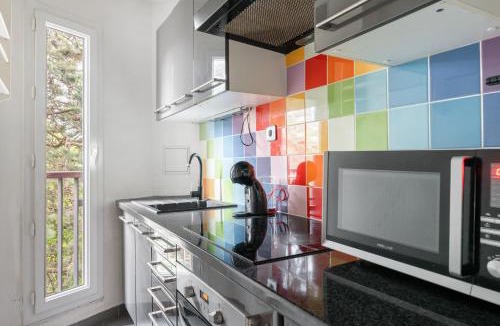 Gentilly Apartment | Le Blanqui - Face RER B Free Parking